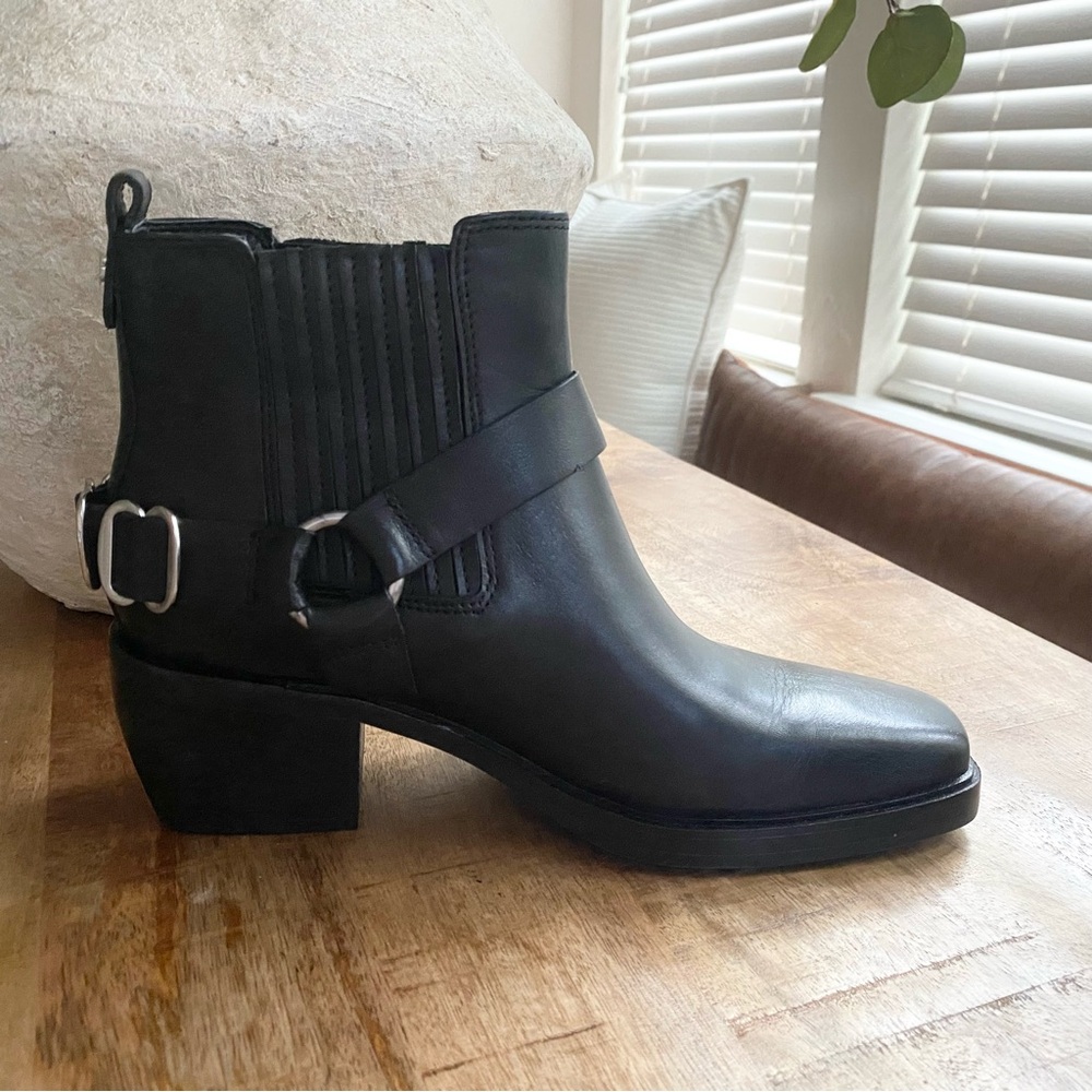 Sam Edelman Black Ankle Boots - Picture 8 of 11